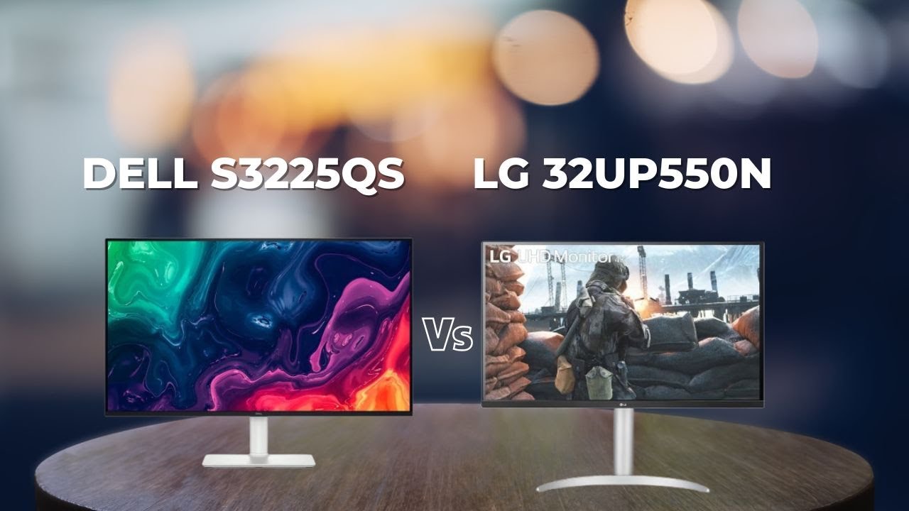 Dell S3225QS vs LG 32UP550N - Full Comparison! - YouTube