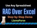 RAG over Excel Files or Any Spreadsheet - LlamaParse