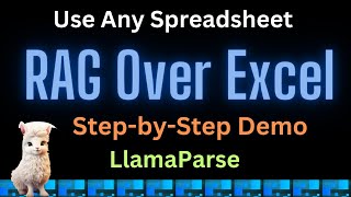 RAG over Excel Files or Any Spreadsheet  LlamaParse