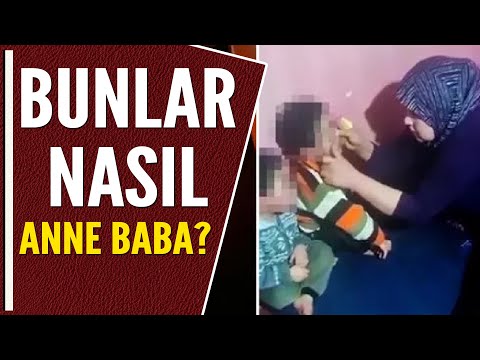 ÇOCUKLARINA İŞKENCE YAPTI!