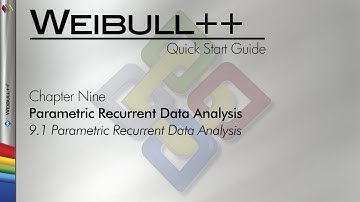 Weibull++ 8 Quick Start Guide Chapter 9.1: Parametric Recurrent Data Analysis