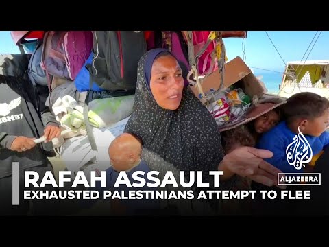 Palestinian family endures third displacement of Gaza war, faces dire shortages