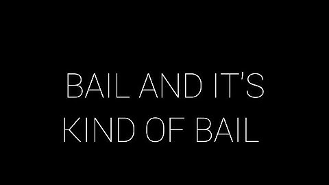 different kinds of bail#bail under crpc  | types of bail