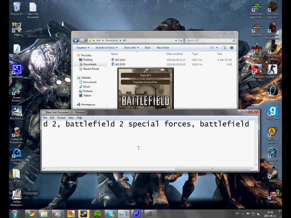 battlefield 2 special forces key