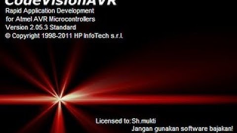 Video Tutorial Pengkodingan RxTx Serial Komunikasi Data Untuk Arduino Uno Memakai Program CVAVR