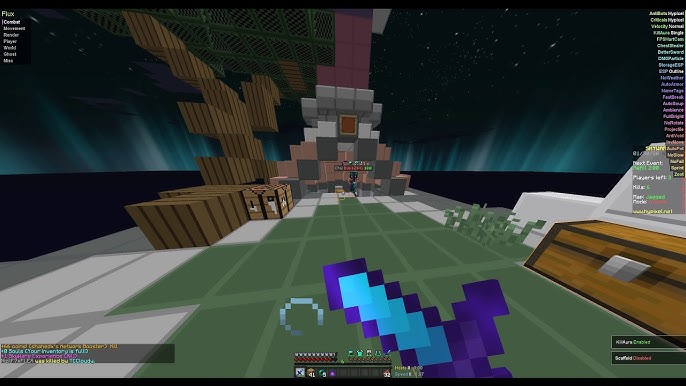 Minecraft Flux B14 Hacked Client Preview Flux Is Reborning Youtube
