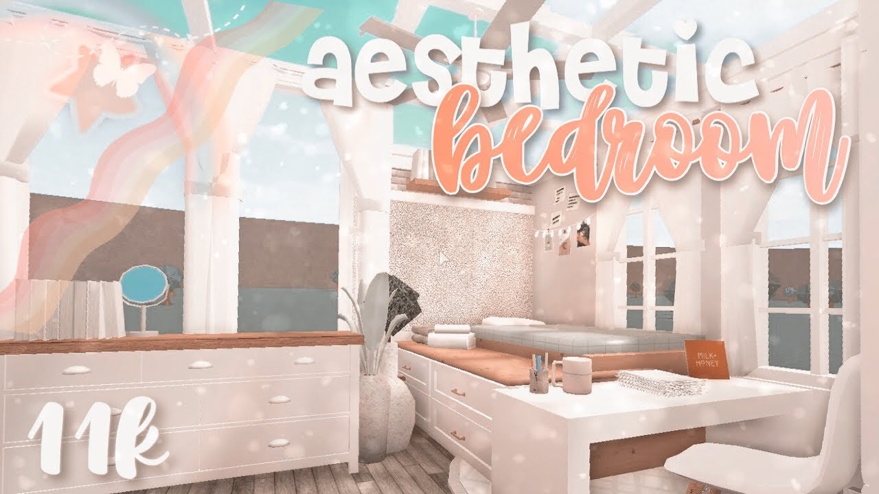 aesthetic teen bedroom| bloxburg ð¦ - YouTube