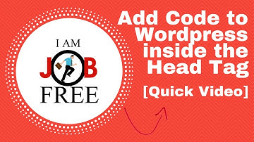 Add Code to Wordpress page in the Head Tag (Any javascript works)