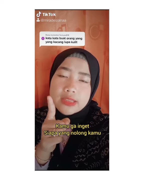 Question tik-tok || kacang lupa Bawak !! Bahasa Lampung by miradesiana #lampung #fyp #viral