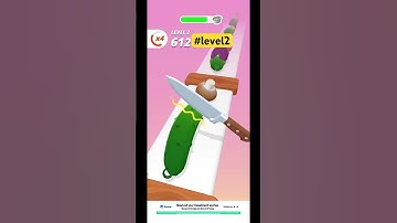 Level 2 perfect Slice 🔪 🫑🌶️#gameplay #shorts #video o