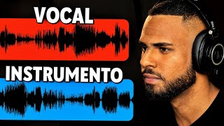 Como separar a VOZ e o INSTRUMENTAL da MÚSICA (Sem baixar nada)