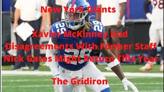 The Gridiron- Xavier McKinney Had Disagreements With Former Staff. Nick Gates Might Return This Year