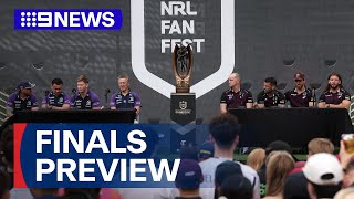 The gloves are off ahead of Sunday&#39;s NRL Grand Final | 9 News Australia