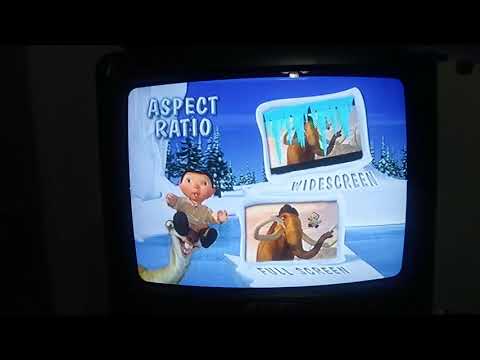 Ice age opening dvd 2002 disc 1