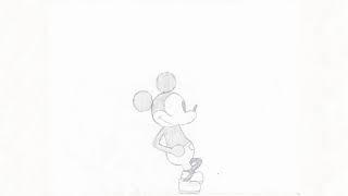 Finished!! Ub Iwerks' Mickey Mouse animation test!! #mickeymouse #animation