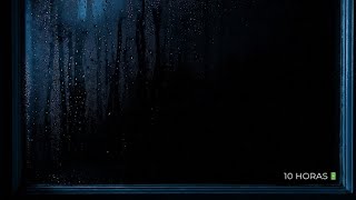 Lluvia Fuerte y Truenos para DORMIR en 5 Minutos | Pantalla Negra (10 Horas)
