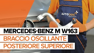 Come sostituire Braccetto ML W163 - tutorial