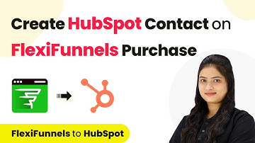 How to Create HubSpot Contact on FlexiFunnels Purchase | FlexiFunnels to HubSpot