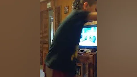 Adrian dancing to who's bad