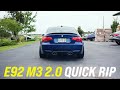 E92 M3: Spirited Drive w/American Racing Header Setup and Ohlins RT (3DM Motorsport)