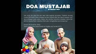 The Colours Of Life - Perkongsian 1 Hari 1 Hadis : Doa Mustajab Di Malam Hari Resimi