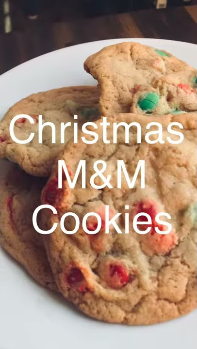 M&M Cookies - The Recipe Rebel