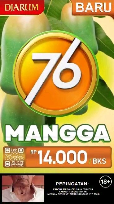 BARU! Djarum 76 Mangga - Mau Lebih? (2023) With Price 9:16