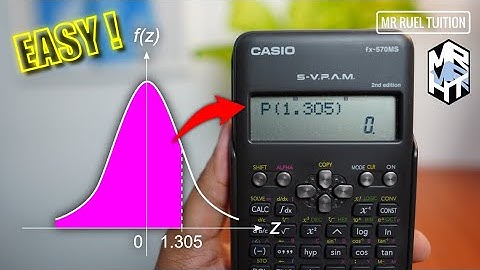 How to use a calculator for normal distribution probabilities