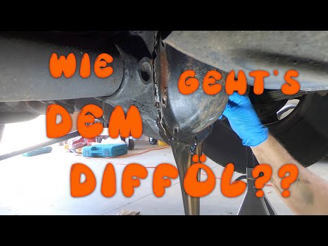 93 Jeep Wrangler YJ Differential Ölwechsel / Oil change (Deutsch/German) Dana 30 / Dana 35