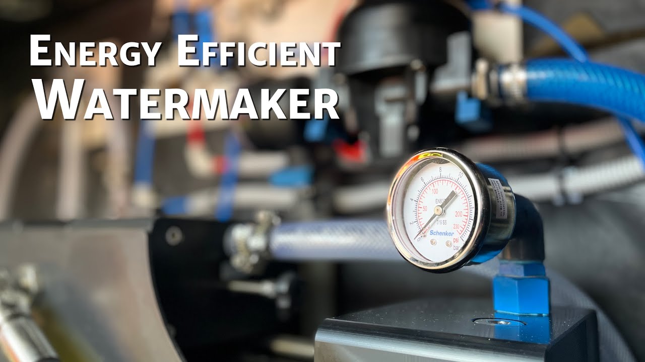 Installing Our New Schenker Energy Efficient Watermaker