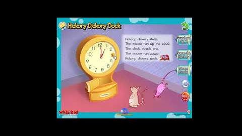 Hickory Dickory Dock VTech Whiz Kid Learning System WonderTown Gameplay