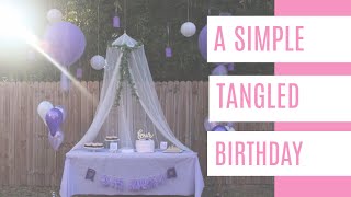 A Sweet and Simple Tangled Birthday Party - With the Blinks