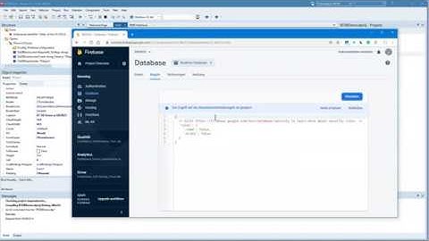 FB4D: First Real-Time Database Demo application