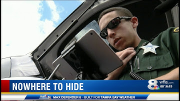 Drones used by law enforcement.