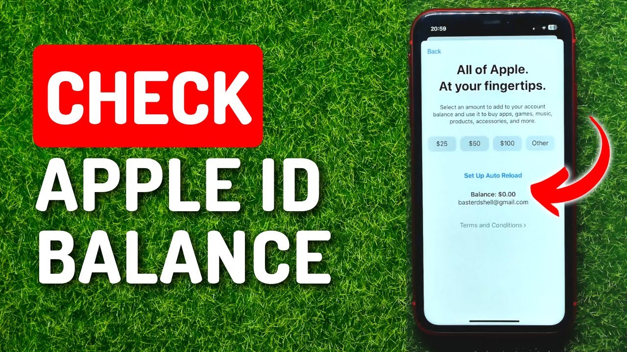 How to Check Apple ID Balance on iPhone - YouTube