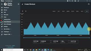 How to create custom cycling workouts in the Tacx desktop App for free. screenshot 5