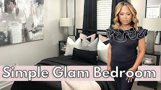 GUEST BEDROOM MAKEOVER + TOUR| HOW TO DECORATE YOUR HOME WITH CRICUT| LIVING LUXURIOUSLY FOR LESS
