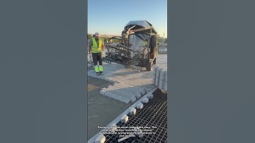 How Modern Machines Lay Perfect Brick Roads