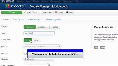 Joomla 3 0   Login Module x264