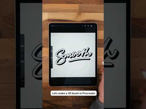 How to Make a 3D Brush in Procreate