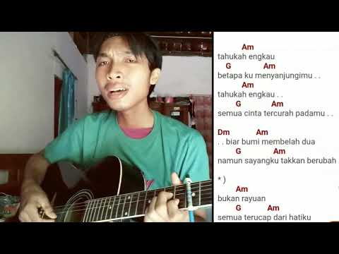 Chord Thomas Arya Merayu Dan Lirik Thomas Arya Merayu Versi Mudah Full Bass Youtube