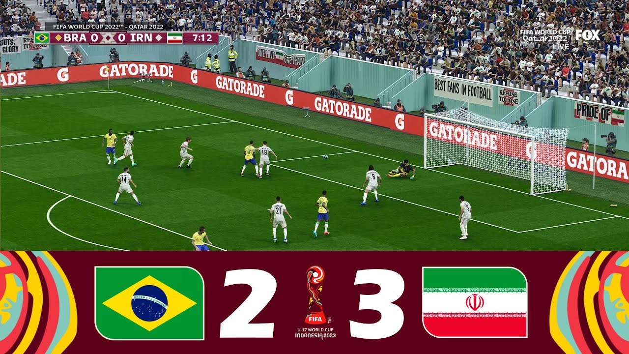 Onde assistir e escalações de Brasil x Irã – Copa do Mundo Sub-17