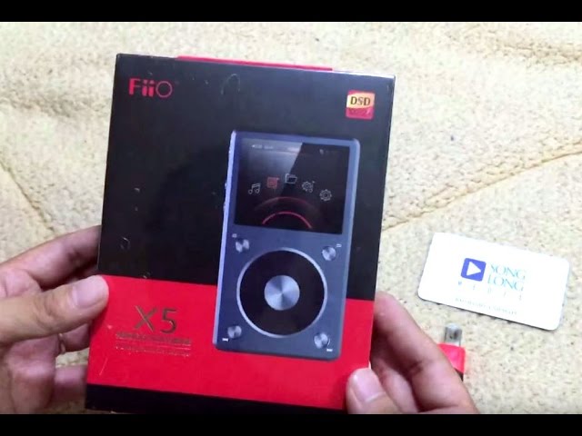 Trên tay Máy nghe nhạc Fiio X5 Gen 2 (đời 2015) Chính hãng