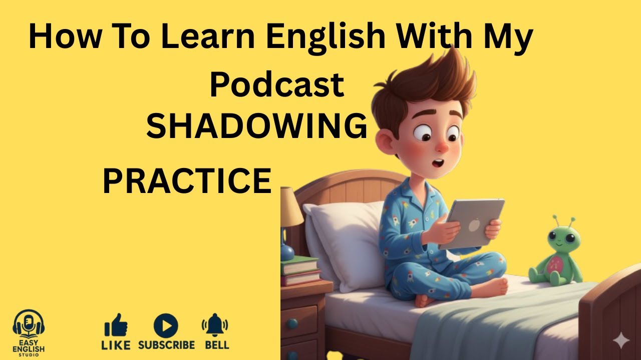 English Podcast for Shadowing: How To Learn English With My Podcast 