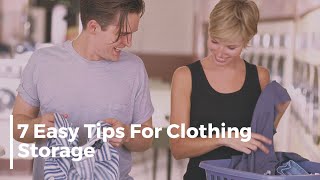 How to Store Clothes in a Storage Unit | Beyond Self Storage