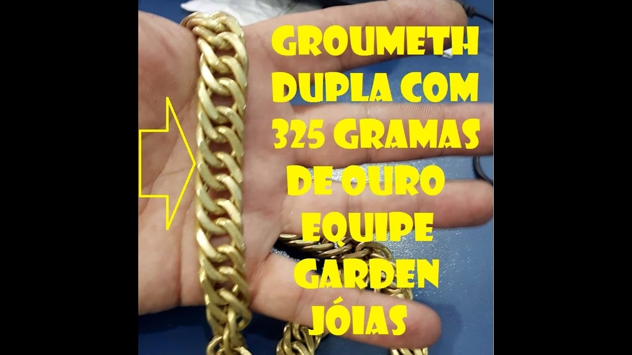 Инструкция: Двойная цепочка Gourmet с 325 граммами золота!