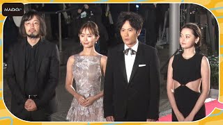 ＜東京国際映画祭＞稲垣吾郎、中村ゆり＆玉城ティナとともにレッドカーペットに登場！　今泉力哉監督「窓辺にて」