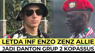 Gempar Letda Inf Enzo Pria Bule Keturunan Prancis Masuk Satuan Grup 2 Kopus Kandang Menjangan