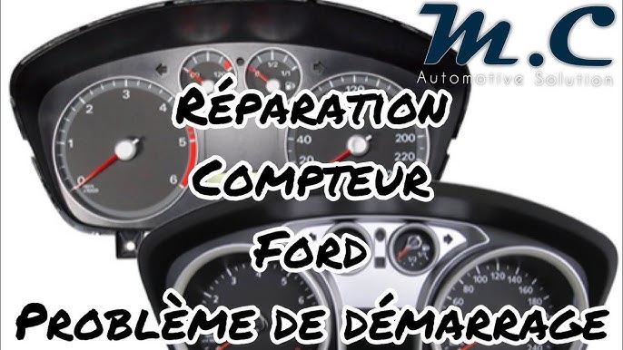 Réparation du compteur de Ford Focus : le problème d'anti ...