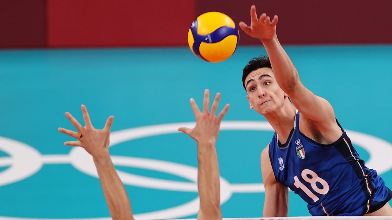 Left Handed Volleyball Monster - Alessandro Michieletto - YouTube